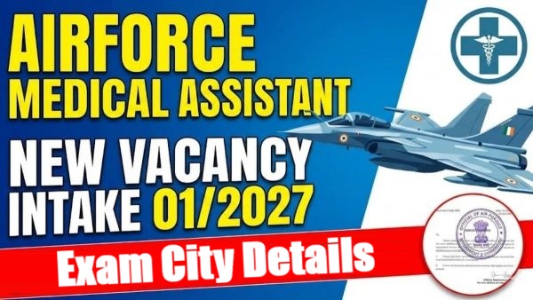 Airforce Group Y/ Medical Assistant Airmen Intake 01/2027 Exam City Details