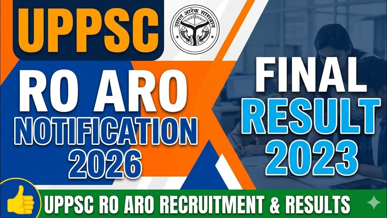 UPPSC RO / ARO 2023 Final Result 2026 | Sarkari Exams