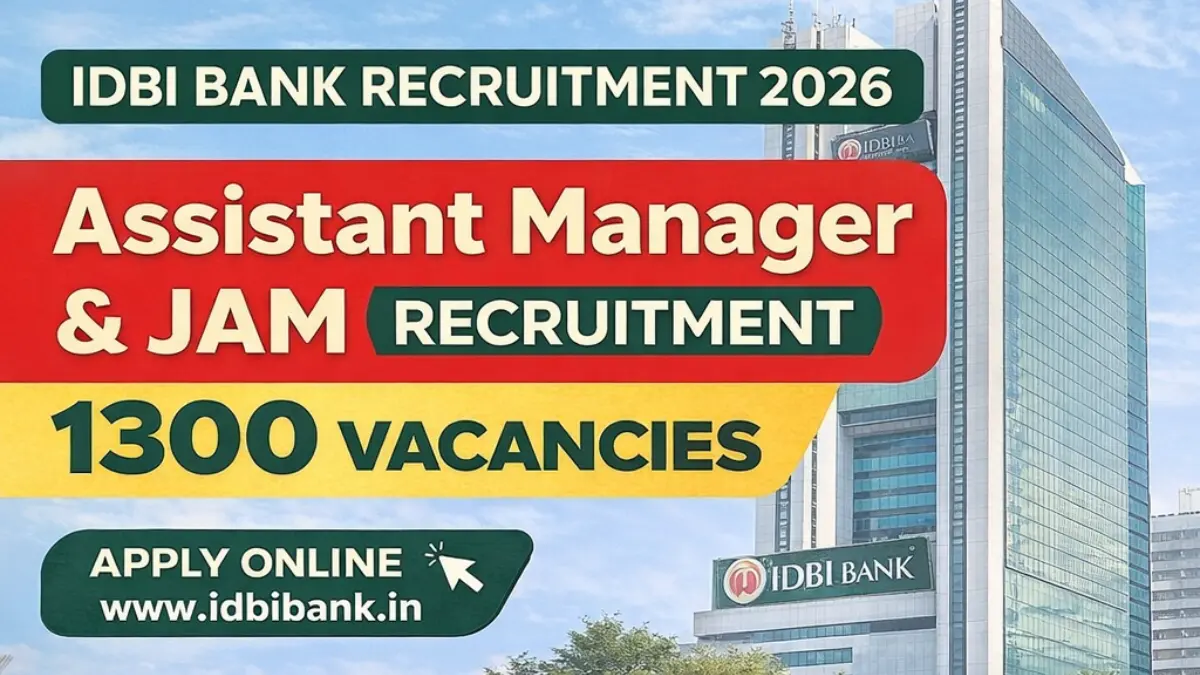 IDBI Bank JAM, Assistant Manager Admit Card 2026